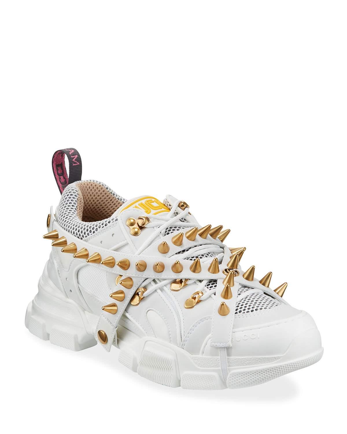 gucci sneakers with spikes