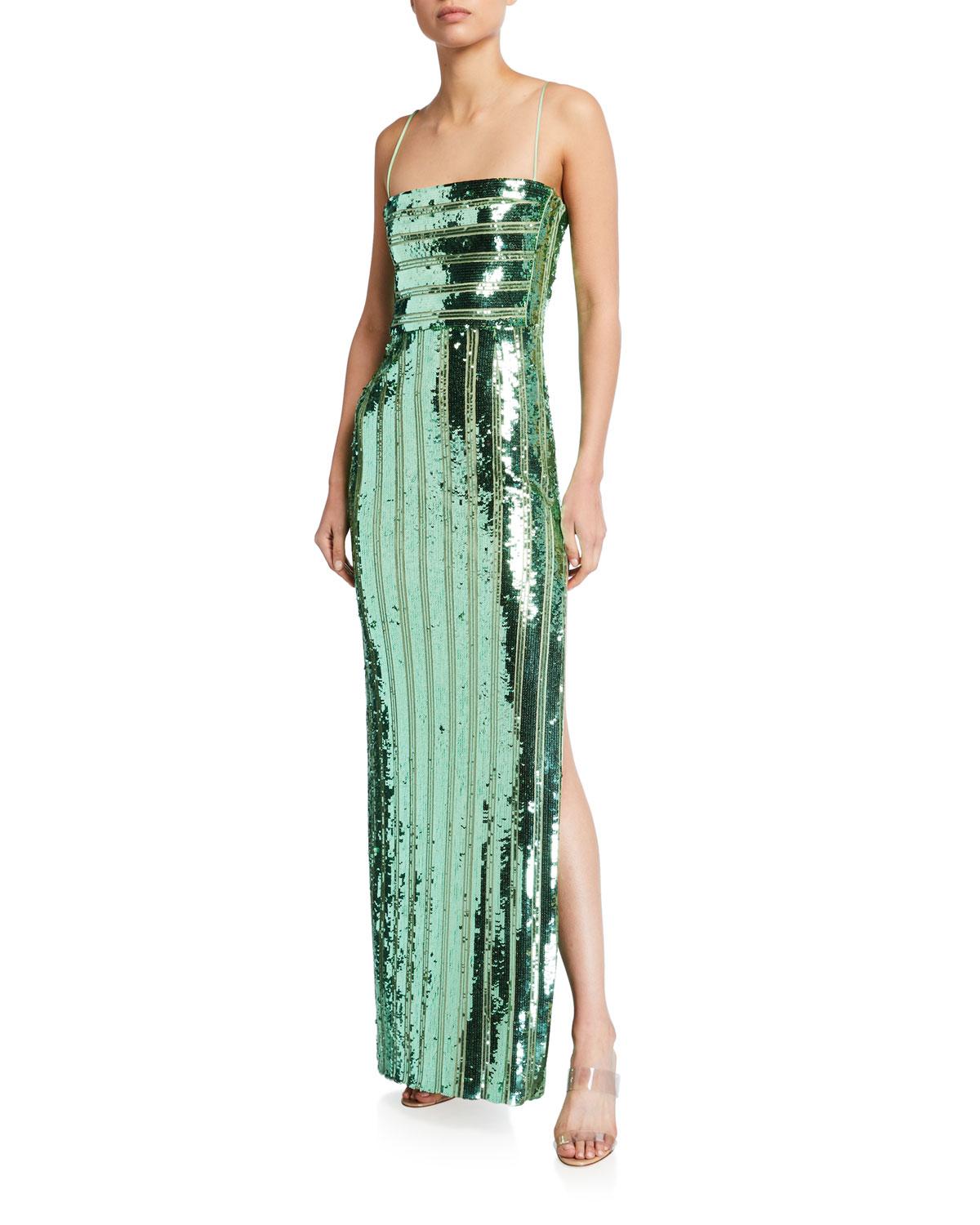 galvan dress green The Grave Girls Plus Size Buckled Stud Sleeveless Mini Dress