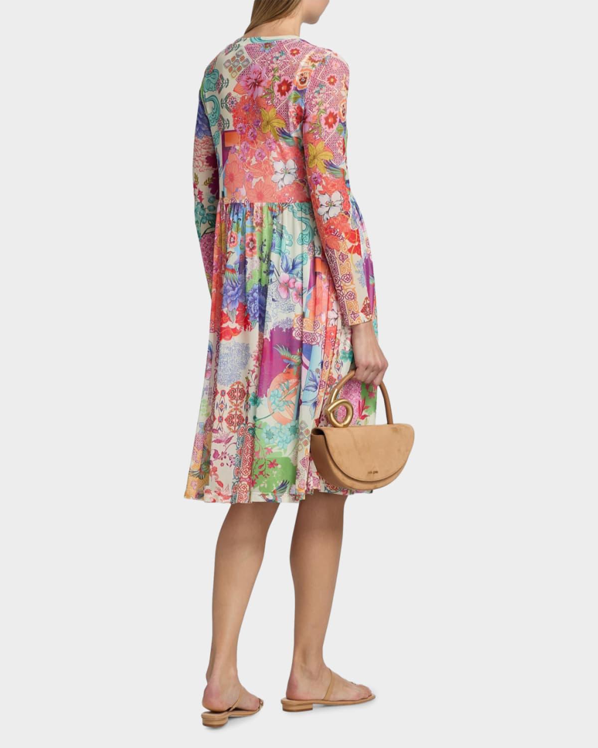 white cap sleeve midi dress Fit & Flare A-Line Midi Dress in White