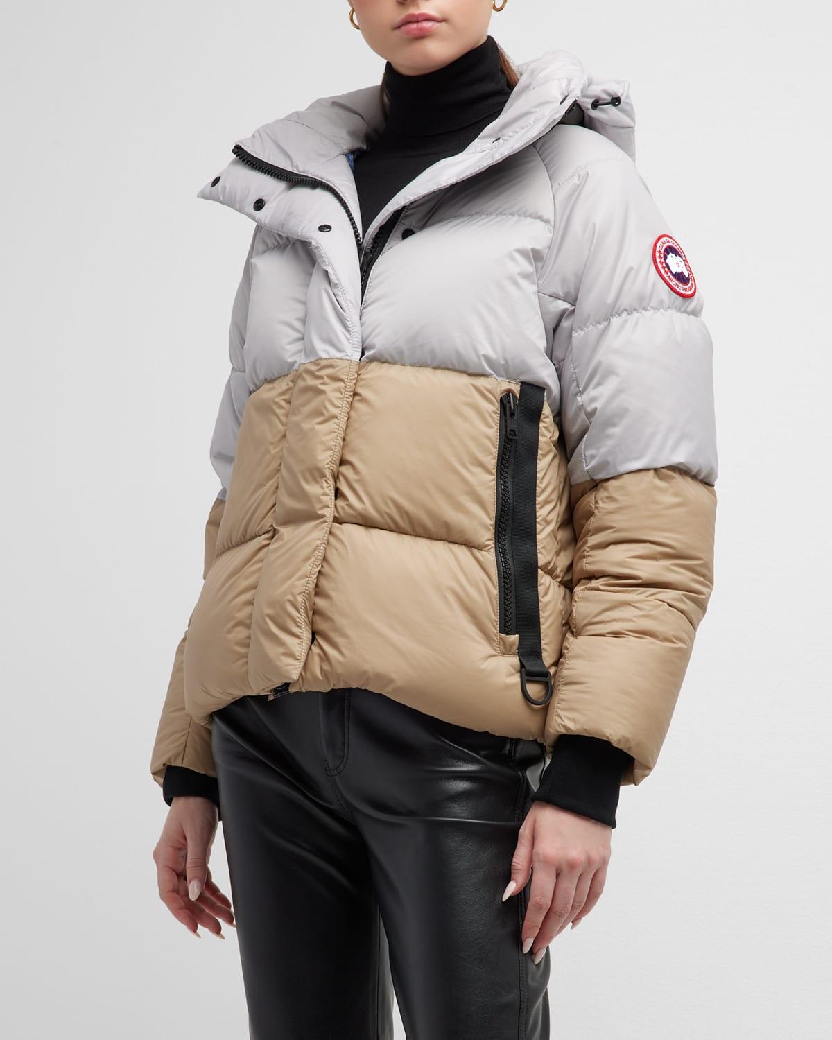 Canada Goose Junction Colorblock Parka Coat Lyst