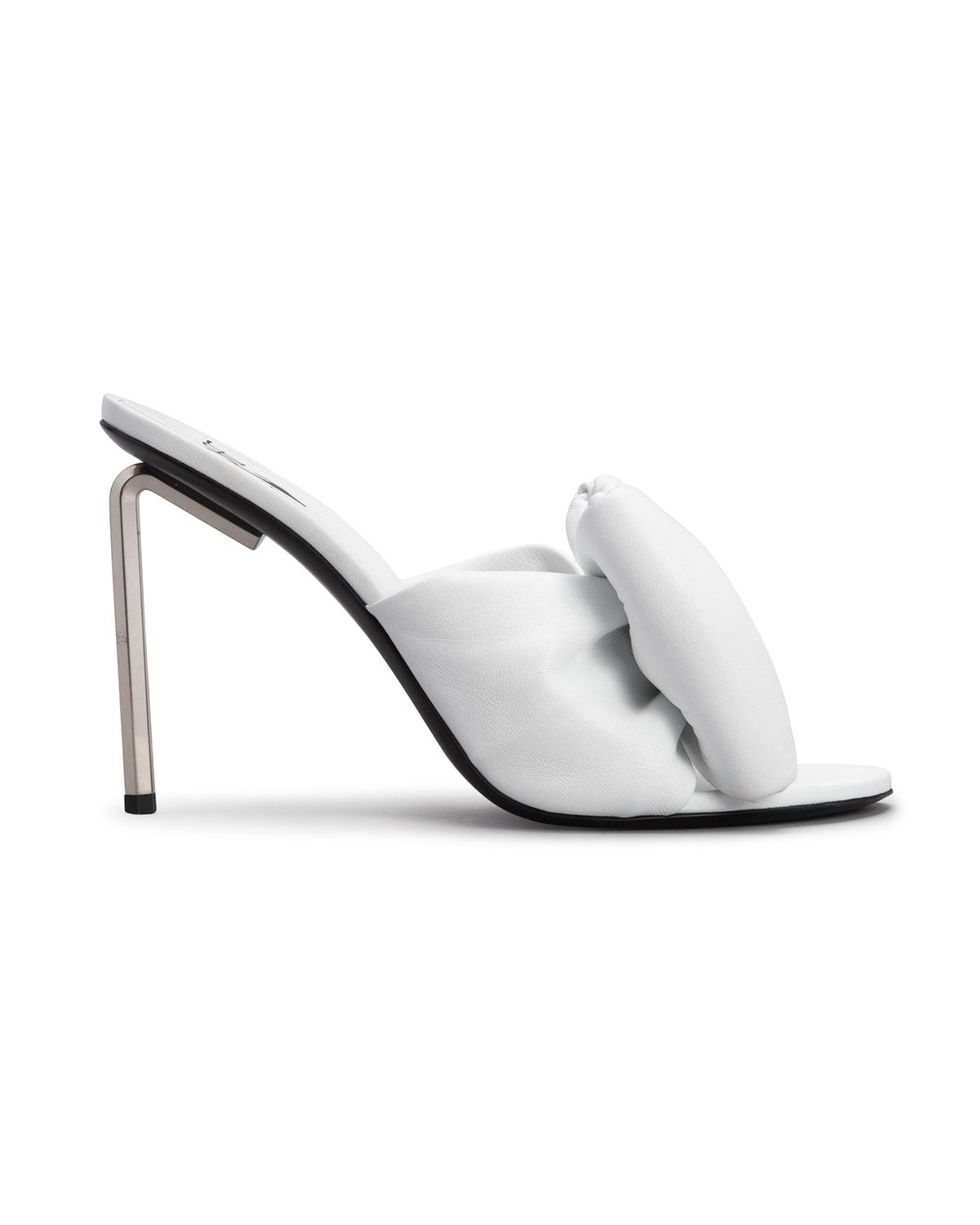 Off-White bow-detail sandals - Black