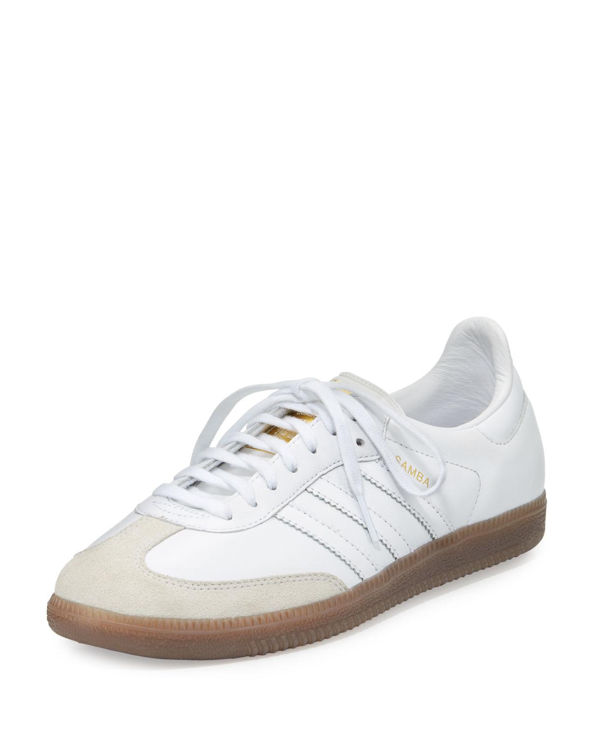 white adidas samba classic