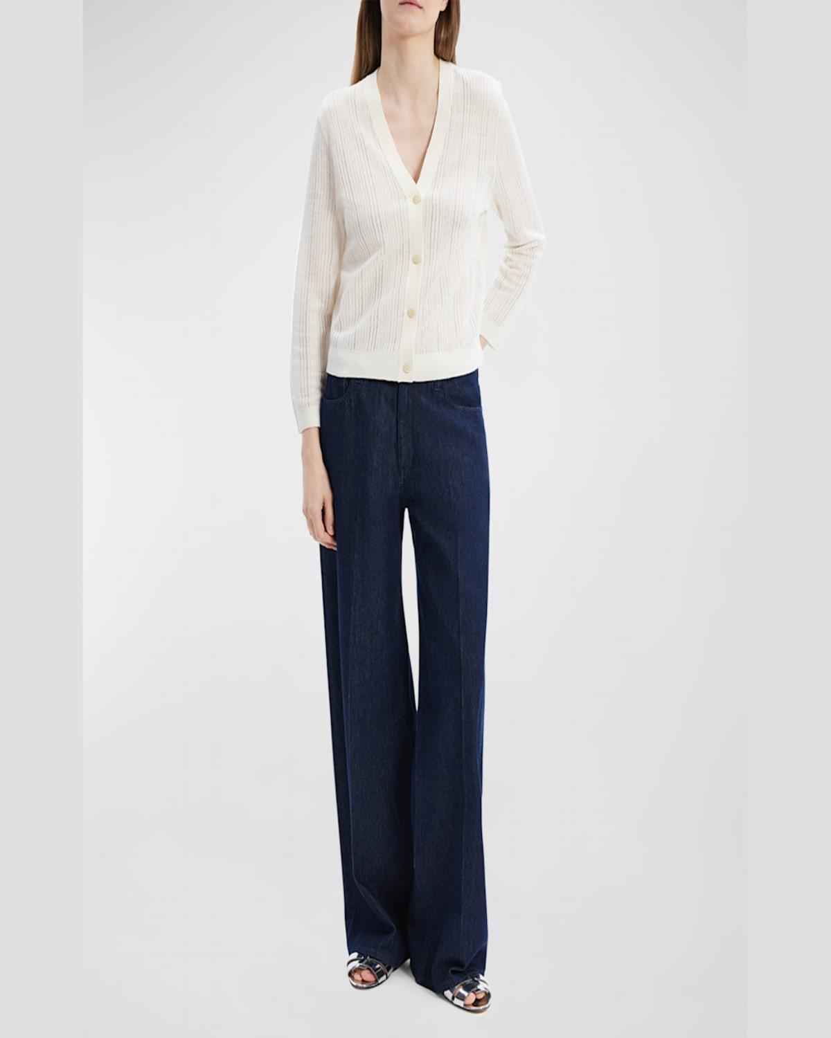 未使用 Theory Neo Sag Harbor Cropped カーディガン 未使用 Theory Neo Sag Harbor Cropped カーディガン - メルカリ