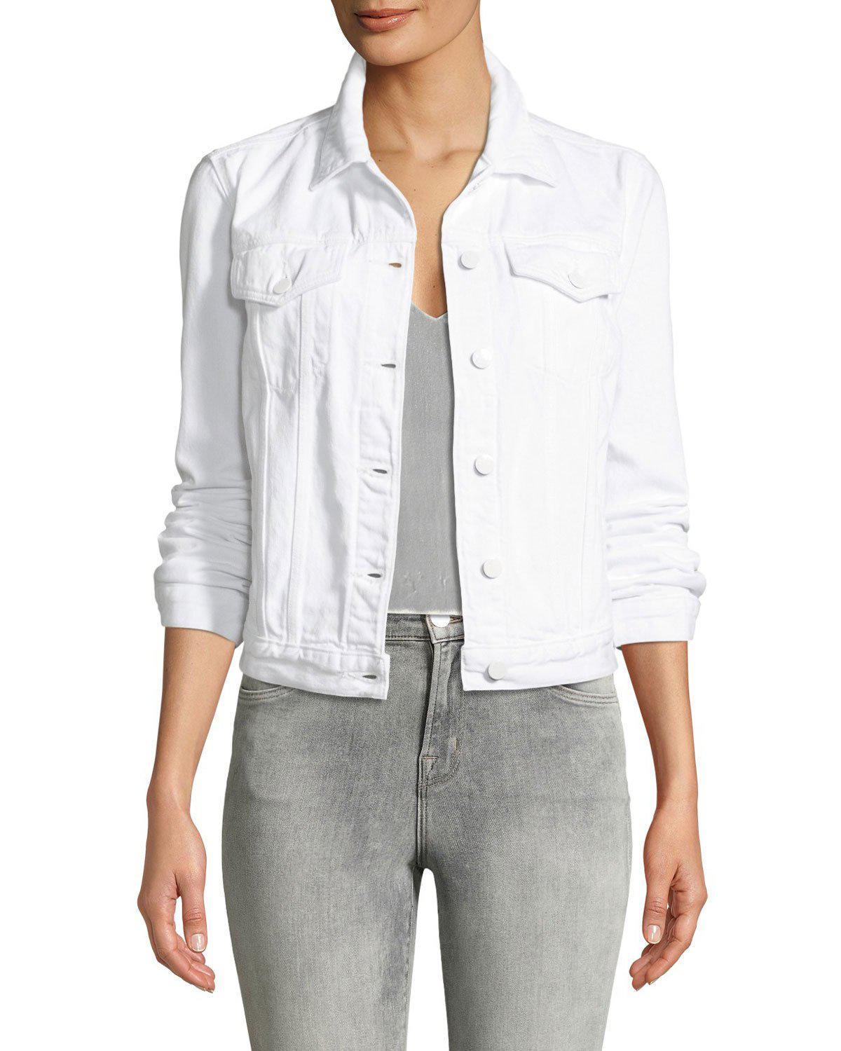 j brand slim denim jacket