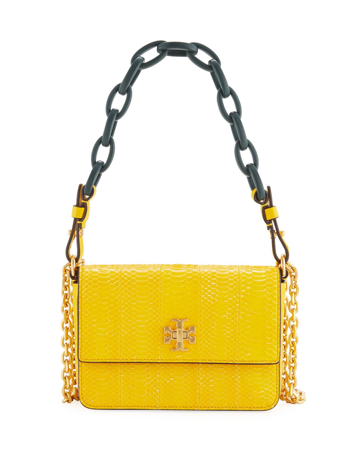 tory burch snakeskin bag