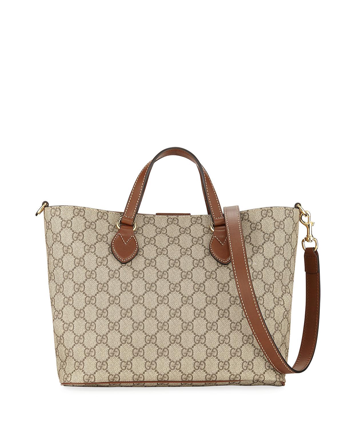 gucci small eden canvas tote