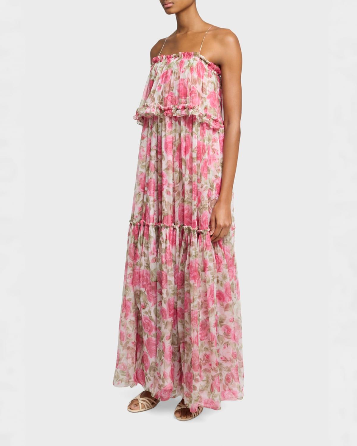 white christmas dresses Chloe Maxi Dress