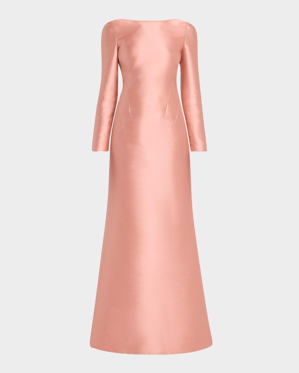 A FERRETTI PRINTED EVENING DRESS ドレス Alberta Ferretti Lace floral embroidery halter neck dress