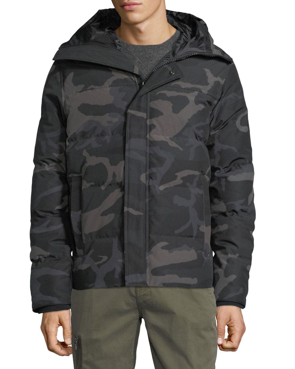 canada goose men's macmillan parka black