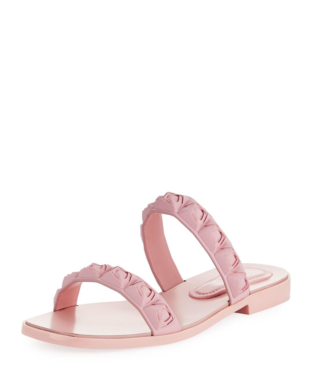stuart weitzman rosita dual strap slide sandal
