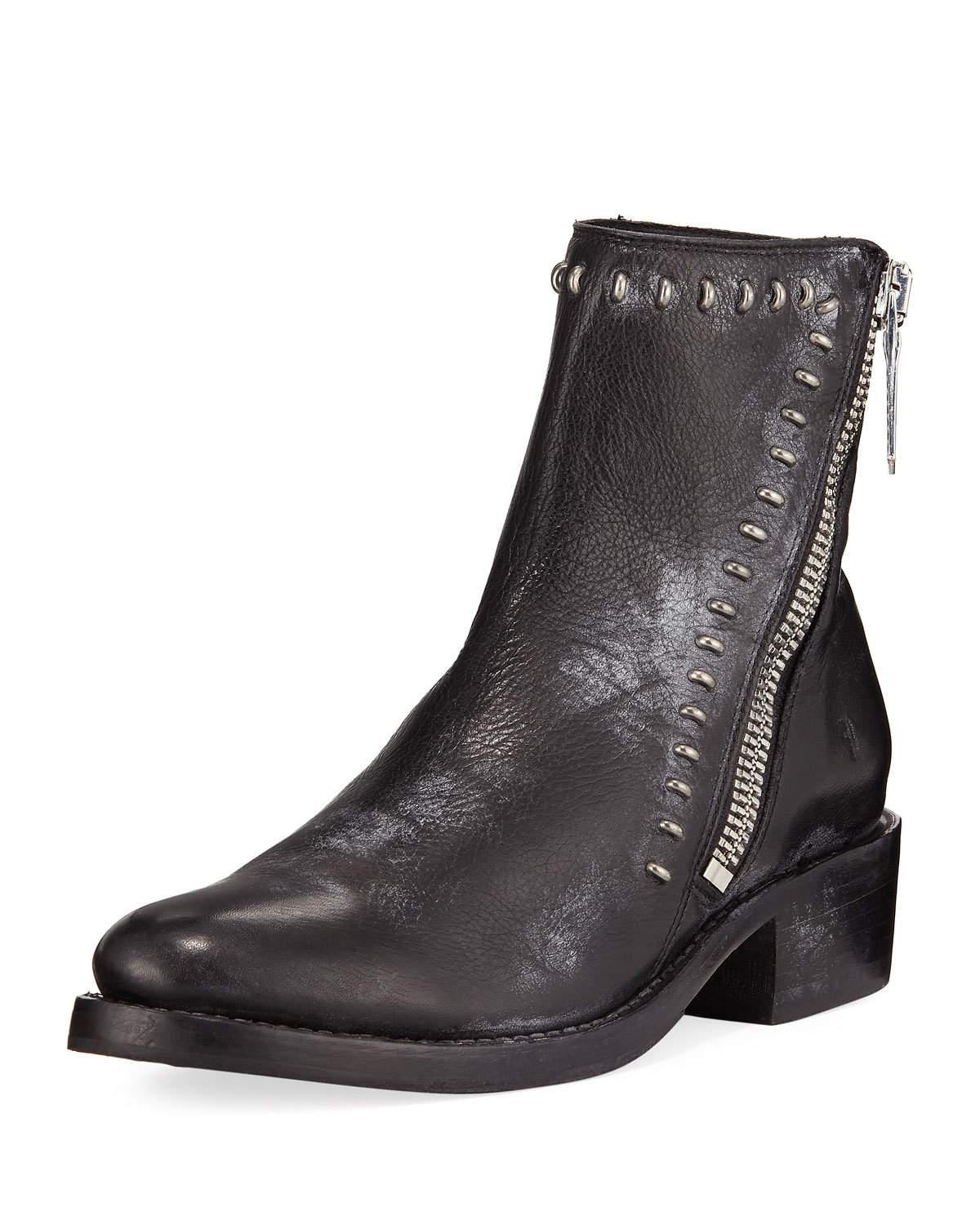 frye demi rebel zip bootie