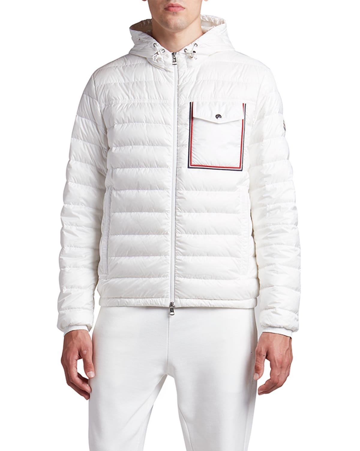 Moncler Lihou Signature Quilted Jacket in Gray for Men | Lyst