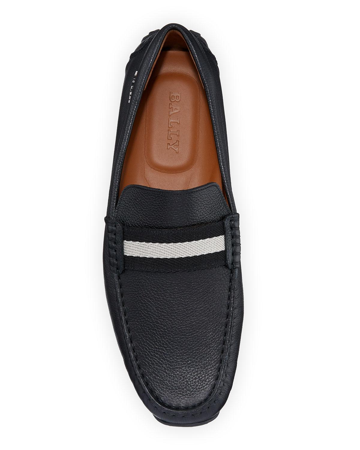 bally leather driver