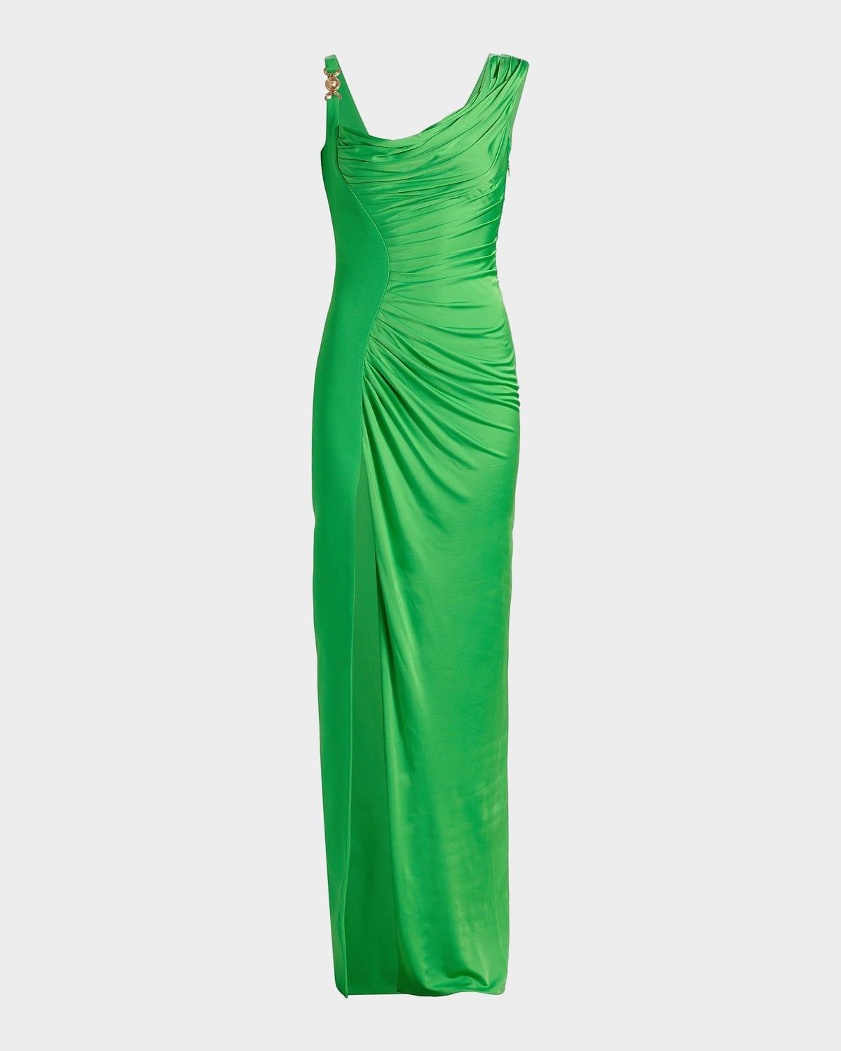 Green Versace Dresses for Women | Lyst Green Versace Dresses for Women | Lyst