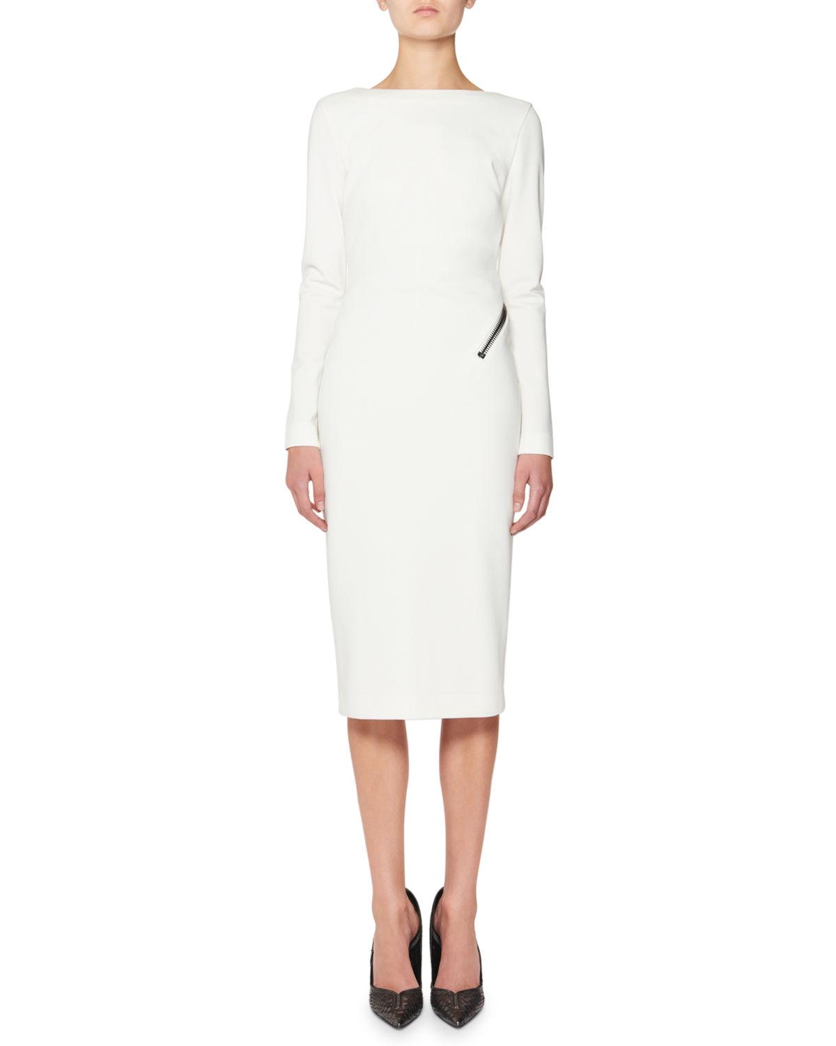 tom ford white dress