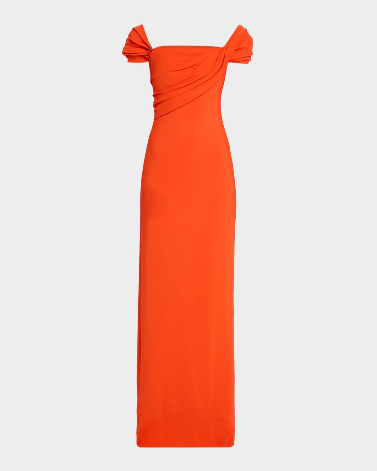 Orange Oscar de la Renta Dresses for Women | Lyst