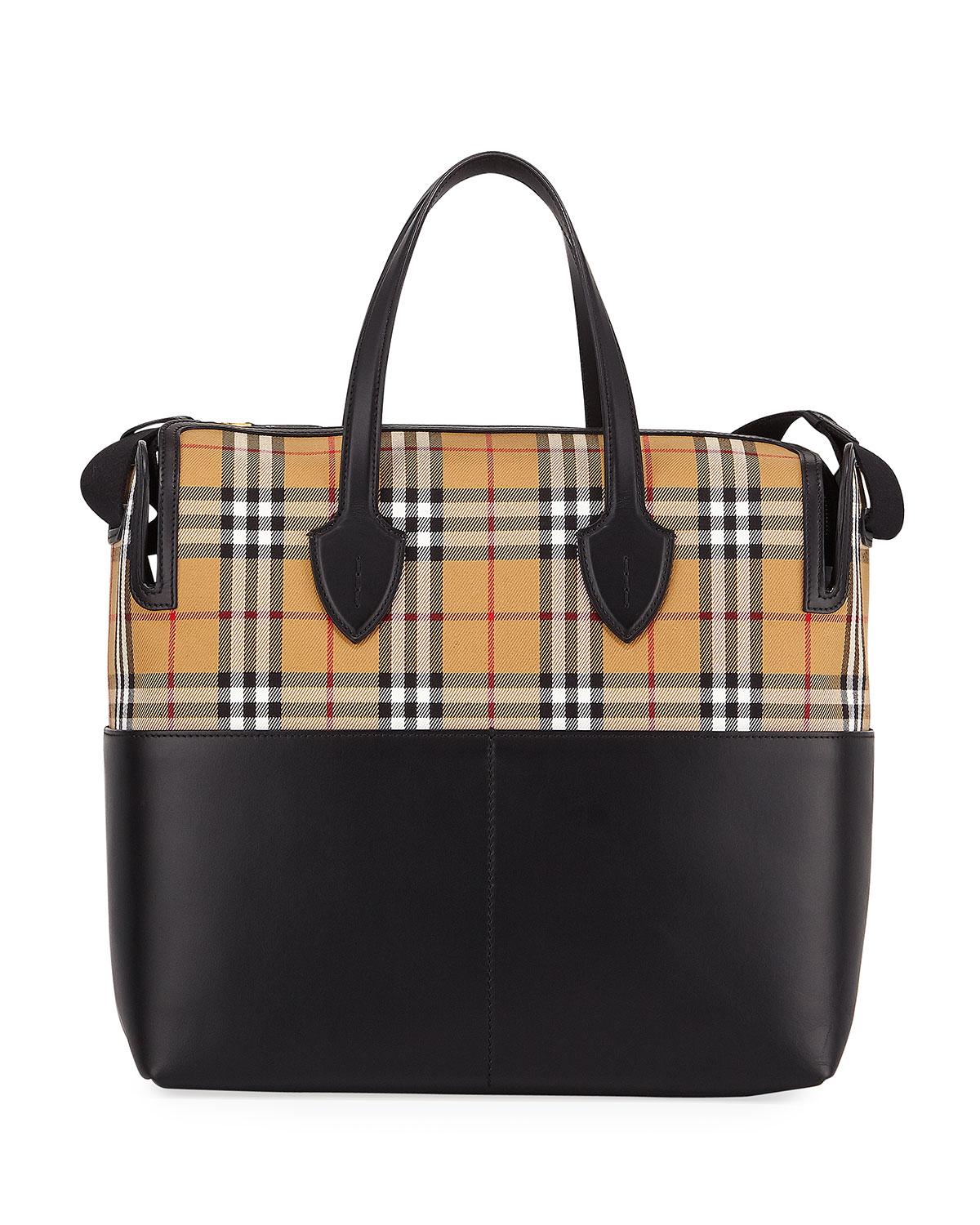 burberry diaper bag