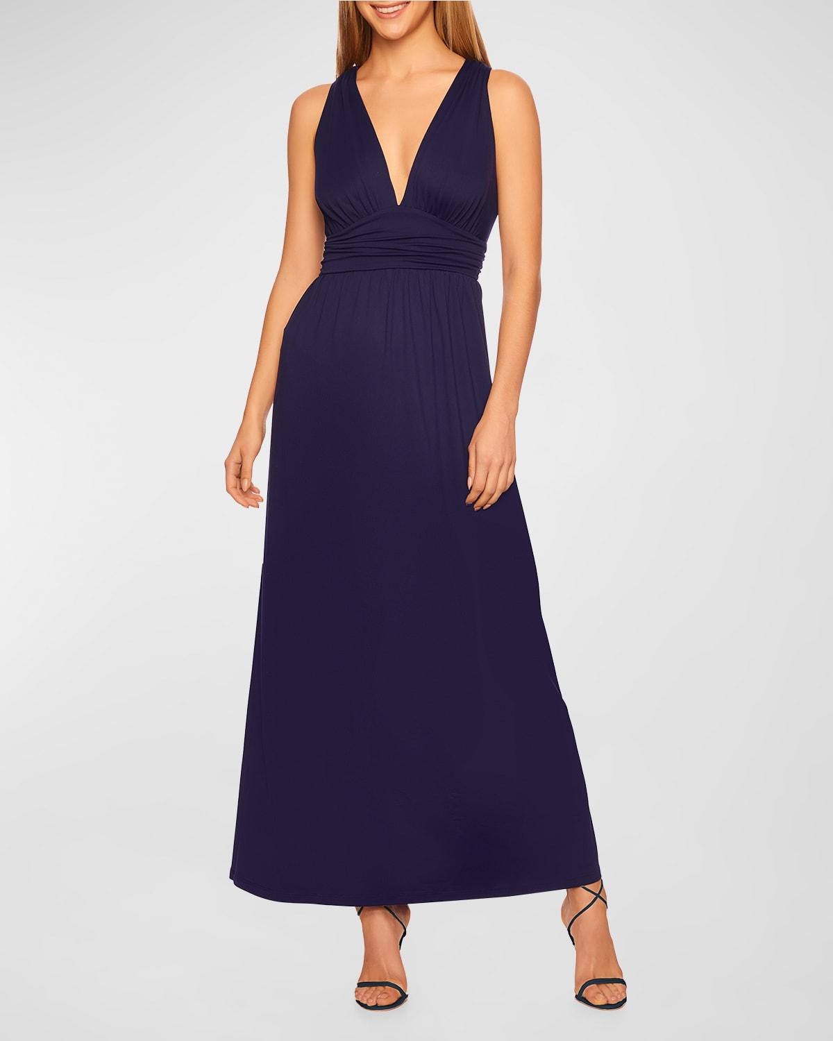 susana monaco navy dress
