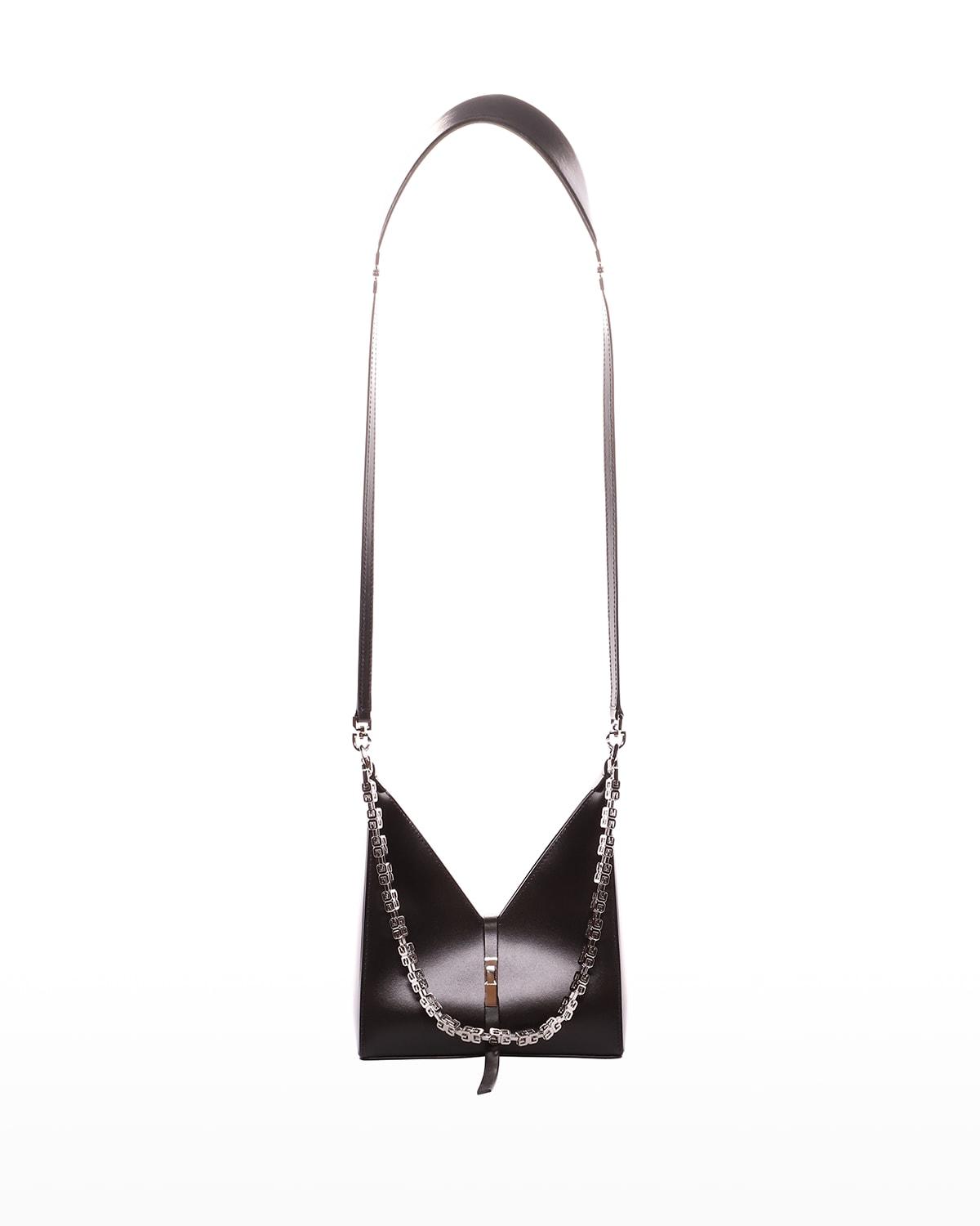Givenchy Mini Cutout Shoulder Bag With Chain in White | Lyst