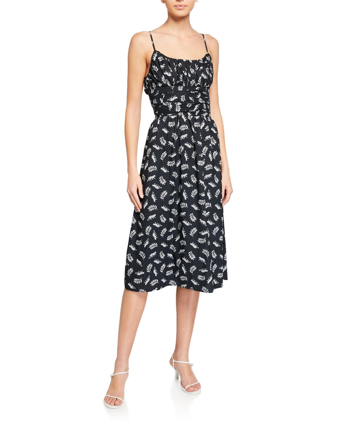 cotton strappy dress