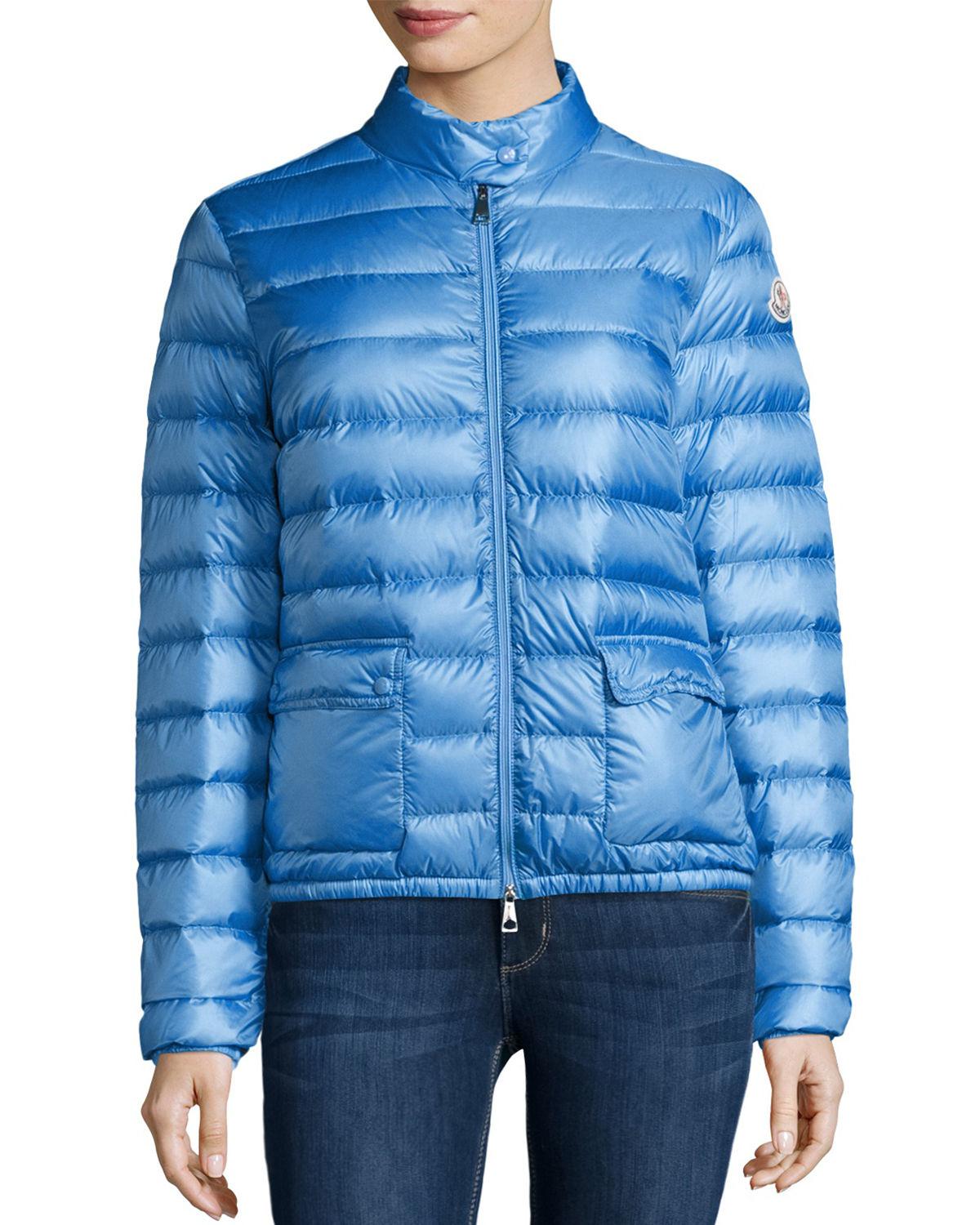 Moncler Lans Basic Down Jacket in Sky Blue (Blue) - Lyst
