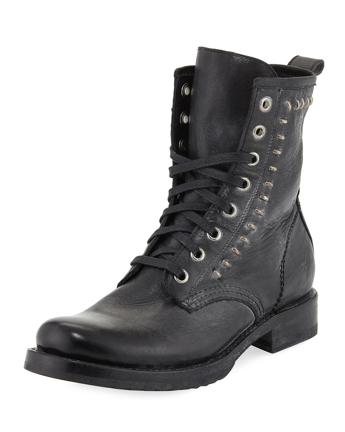 frye veronica rebel combat boot