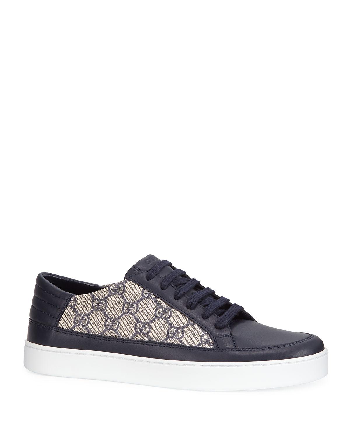 mens blue gucci sneakers
