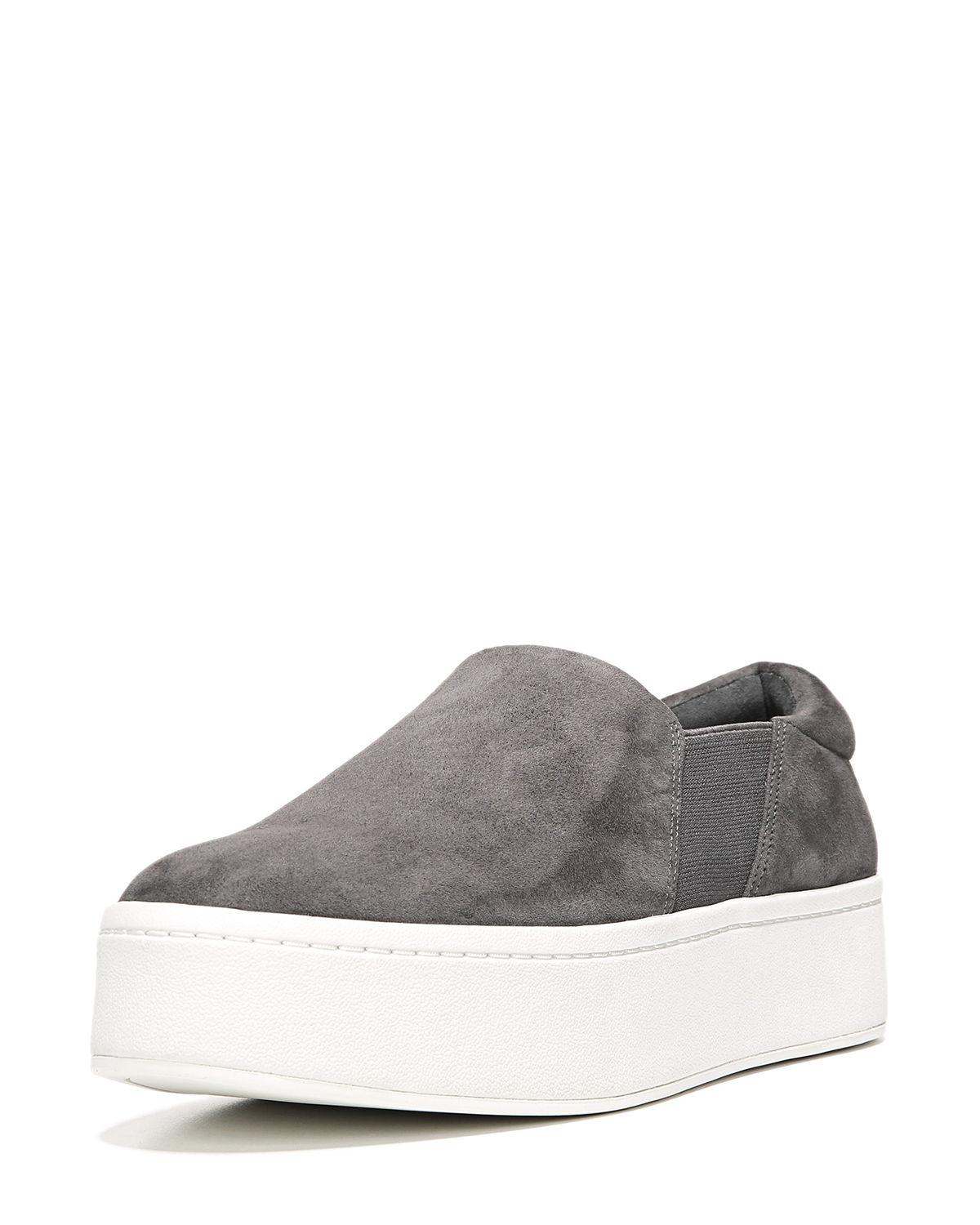 vince warren suede platform skate sneakers