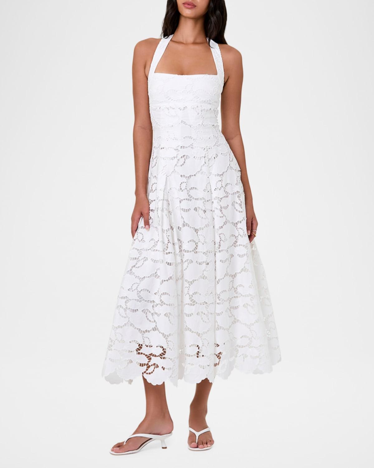 mandarin collar lace dress Rosana Lace Dress main image 0