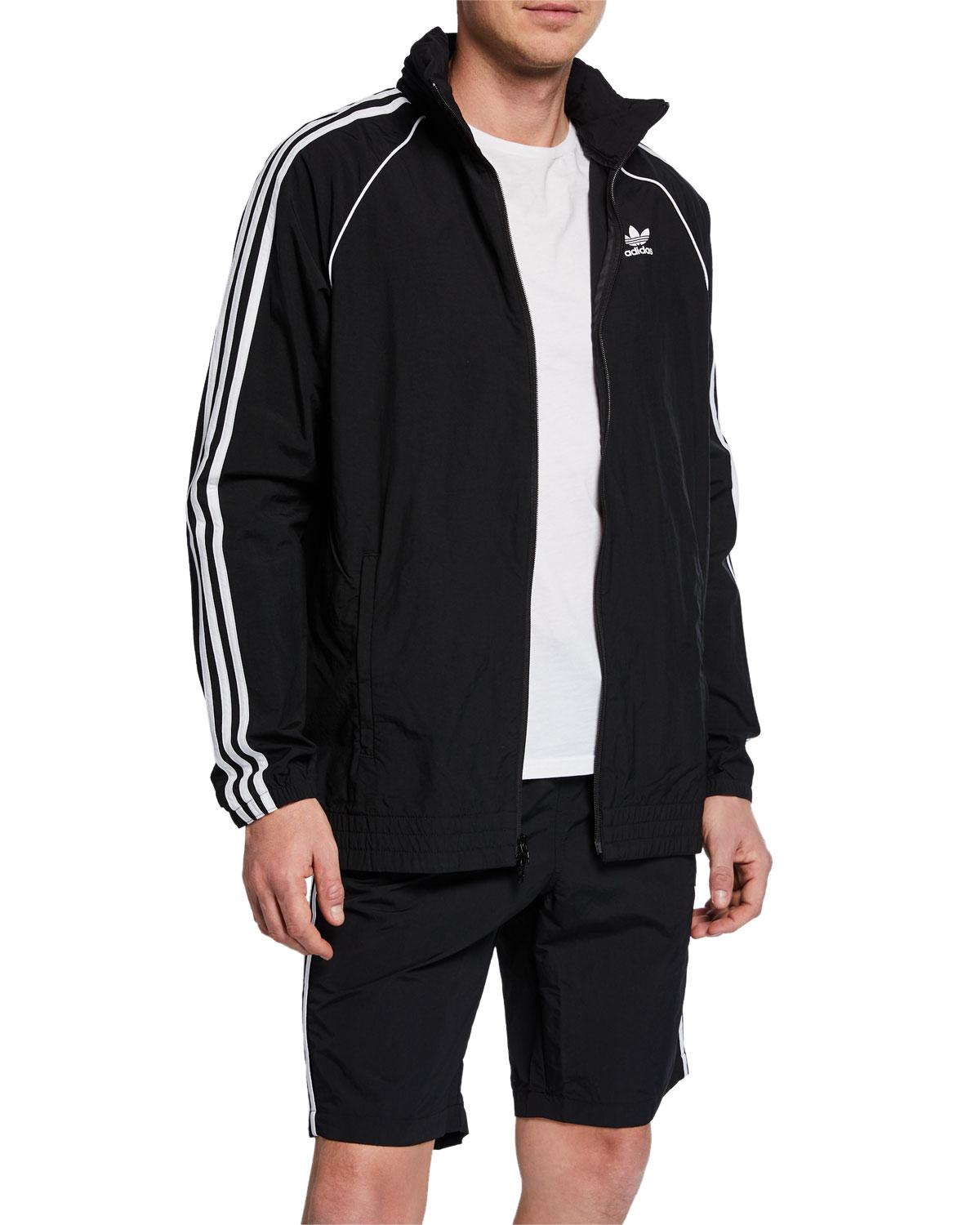 adidas Sst Windbreaker in Black for Men - Lyst