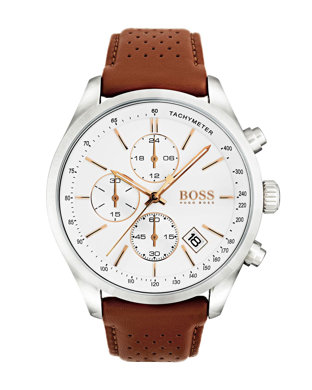 mens hugo boss grand prix chronograph watch 1513474