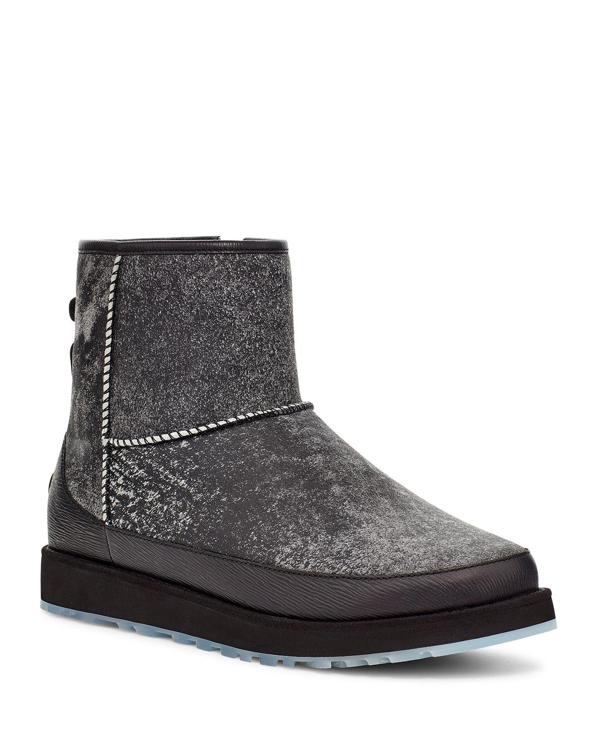ugg black mini boots