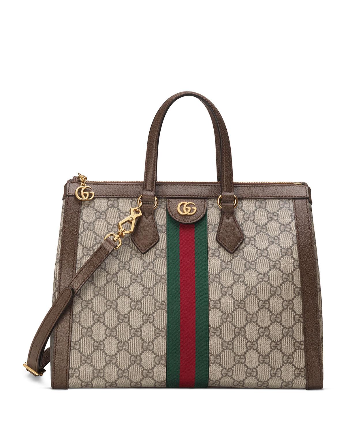 Gucci Ophidia Gg Medium Tote Bag Lyst