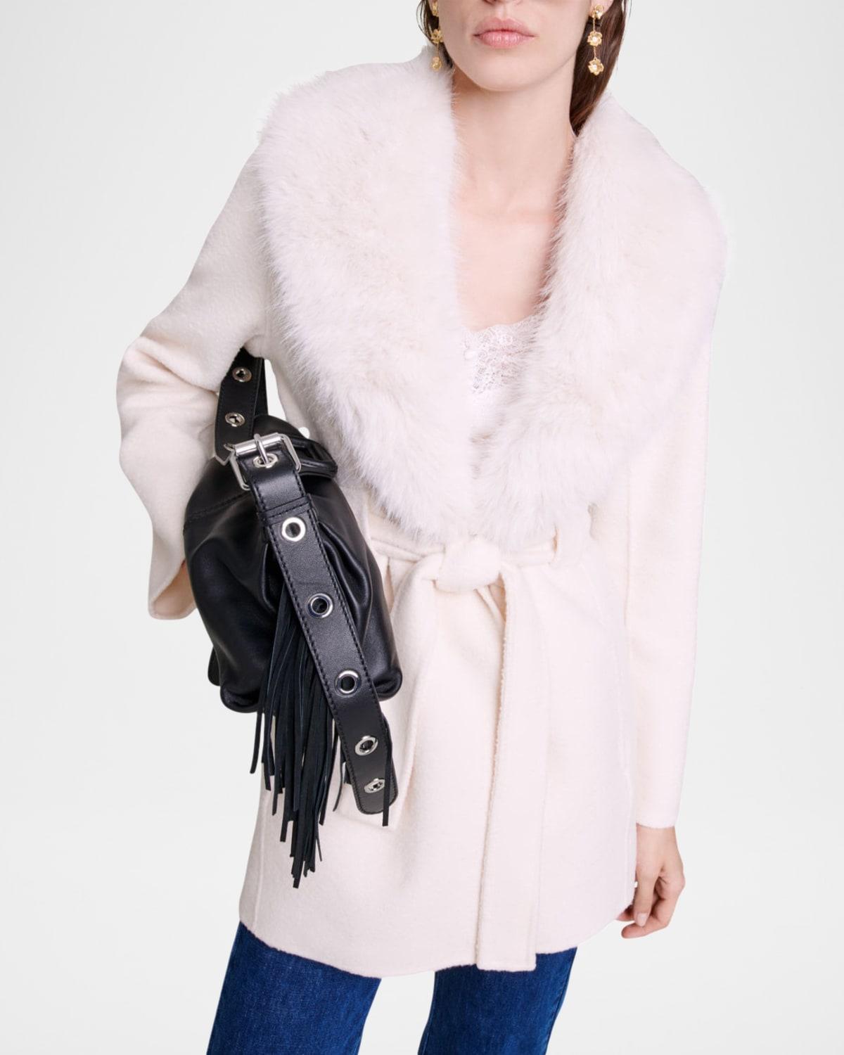 Maje galaxy coat hotsell