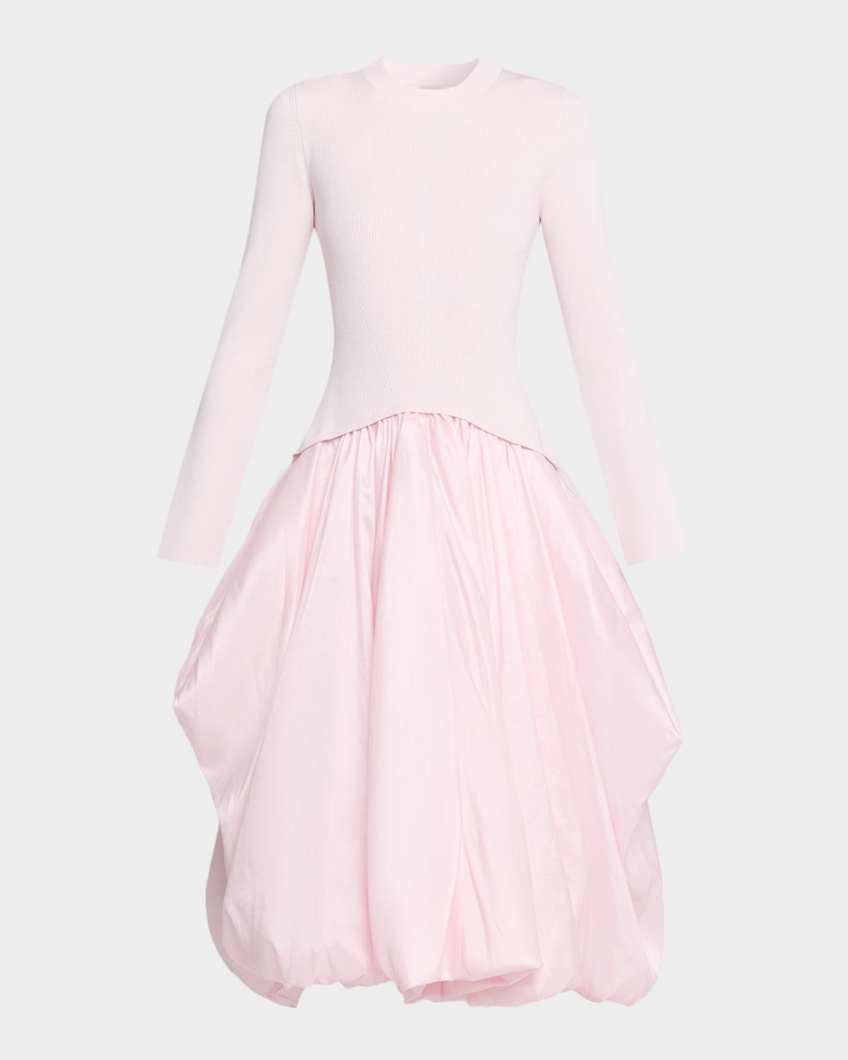 strapless open back dress JONATHAN SIMKHAI Metallic Jacquard Dress main image 0