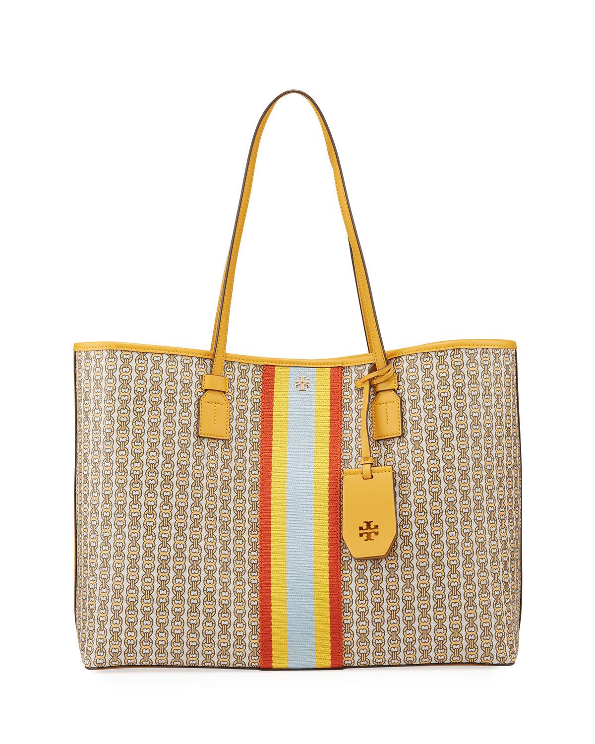 Tory Burch Gemini Link in Yellow Lyst