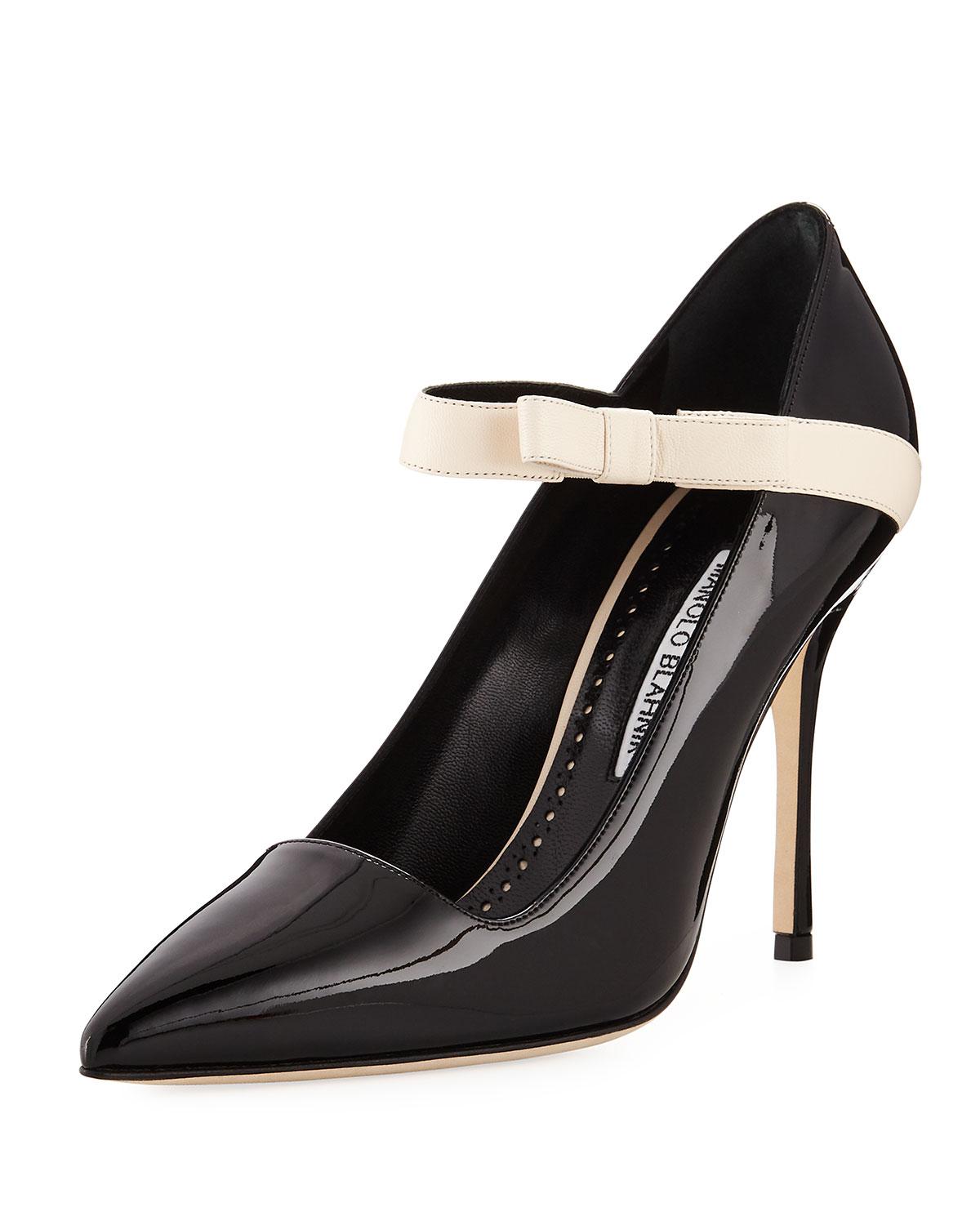 manolo blahnik mary jane pumps