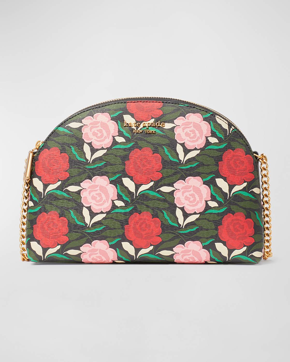 Kate Spade Flowerprint Doublezip Crossbody Bag Lyst