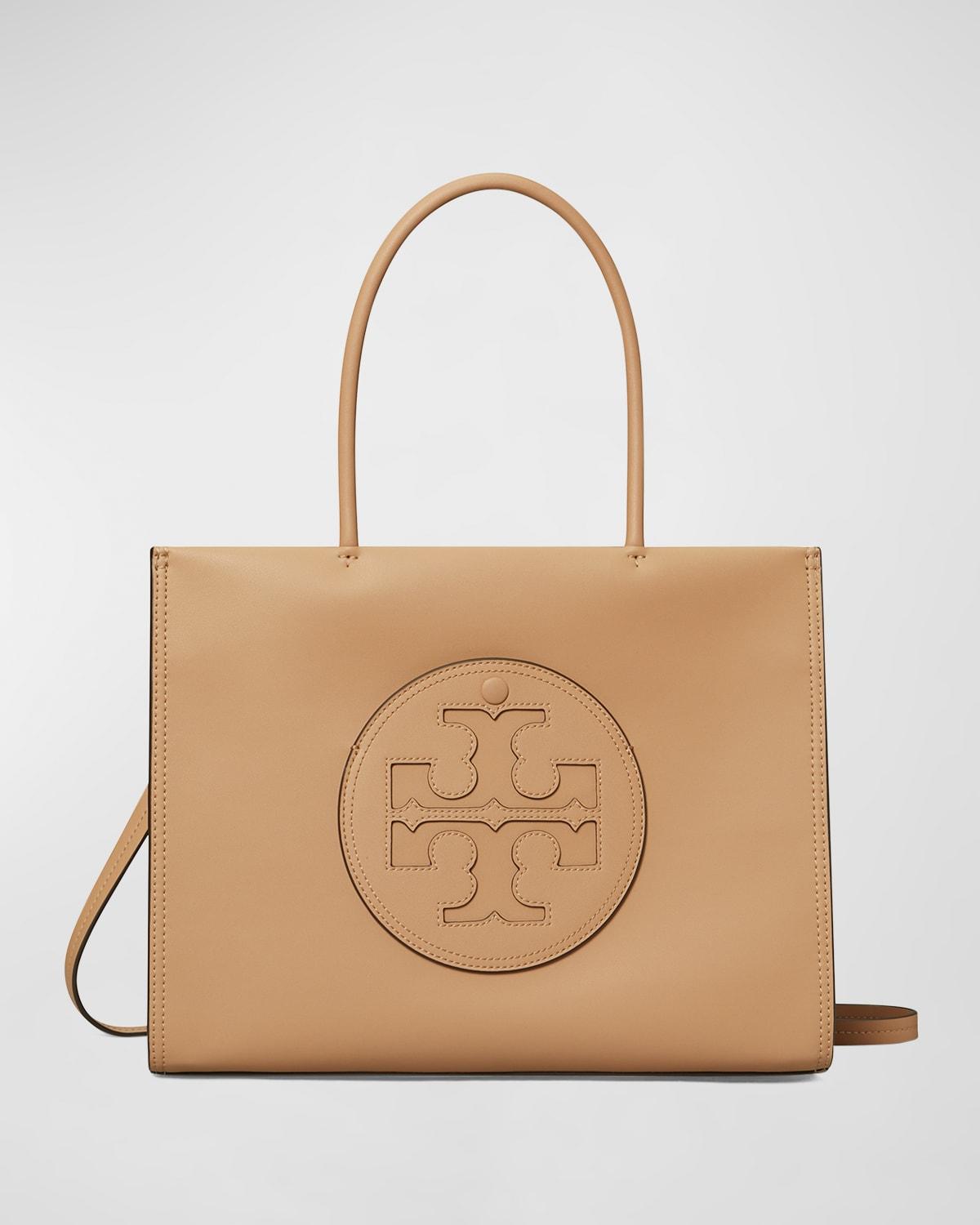 Tory Burch Ella Bio Small Faux-leather Tote Bag in Natural | Lyst