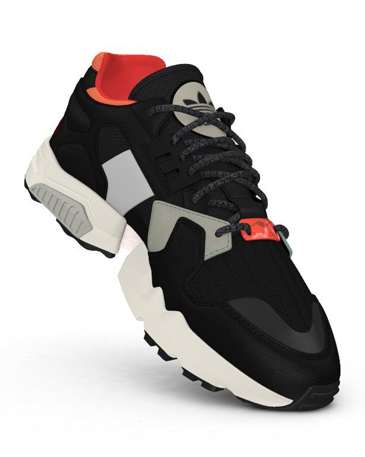 adidas color block shoes