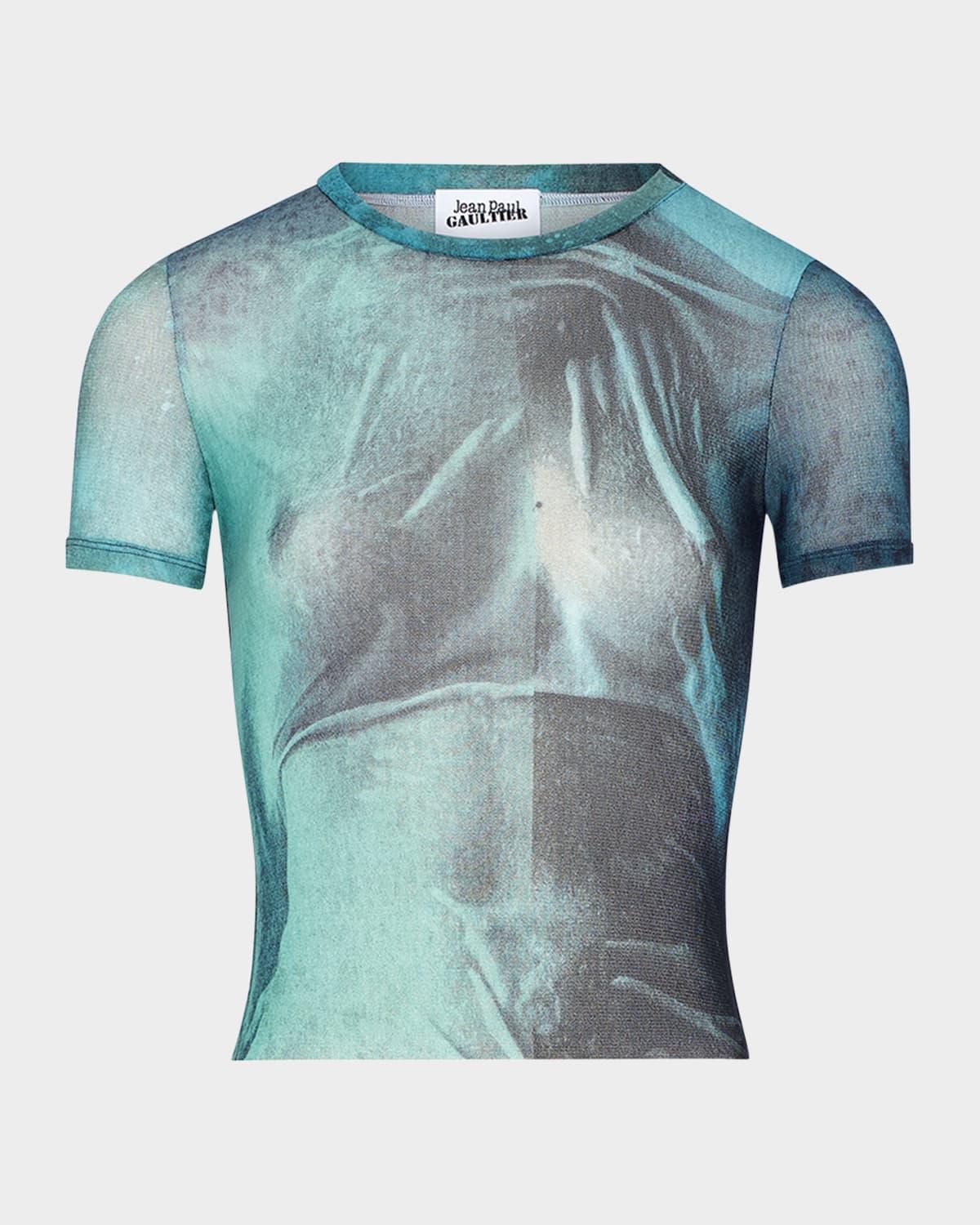 Tシャツ・カットソー Jean Paul Gaultier 'Water' Top Jean Paul Gaultier T-shirts for Women | Online Sale up to 53