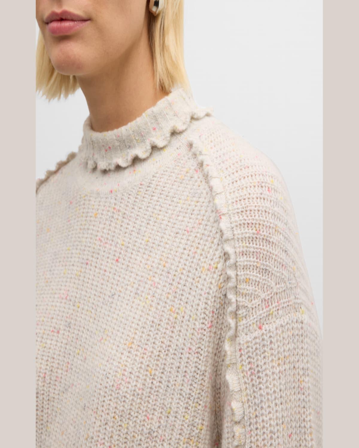 Autumn cashmere funnel neck sweater deals