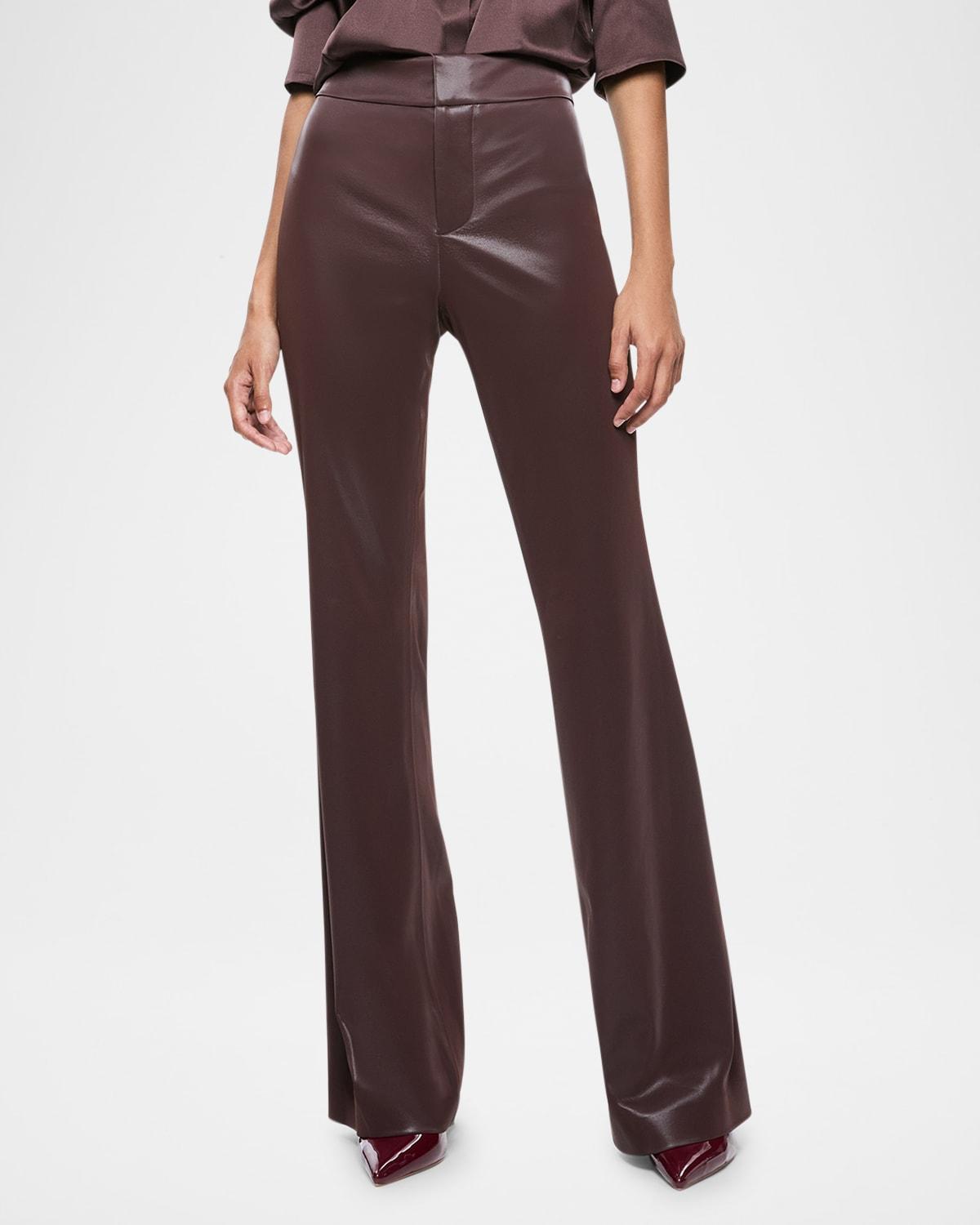 Shop Alice Olivia Deanna Vegan Leather Pants Saks Fifth Avenue