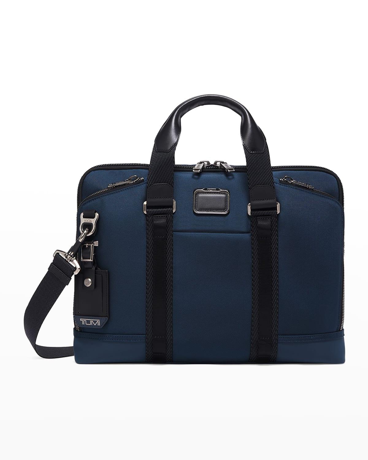 Tumi Academy Briefcase in Blue Lyst