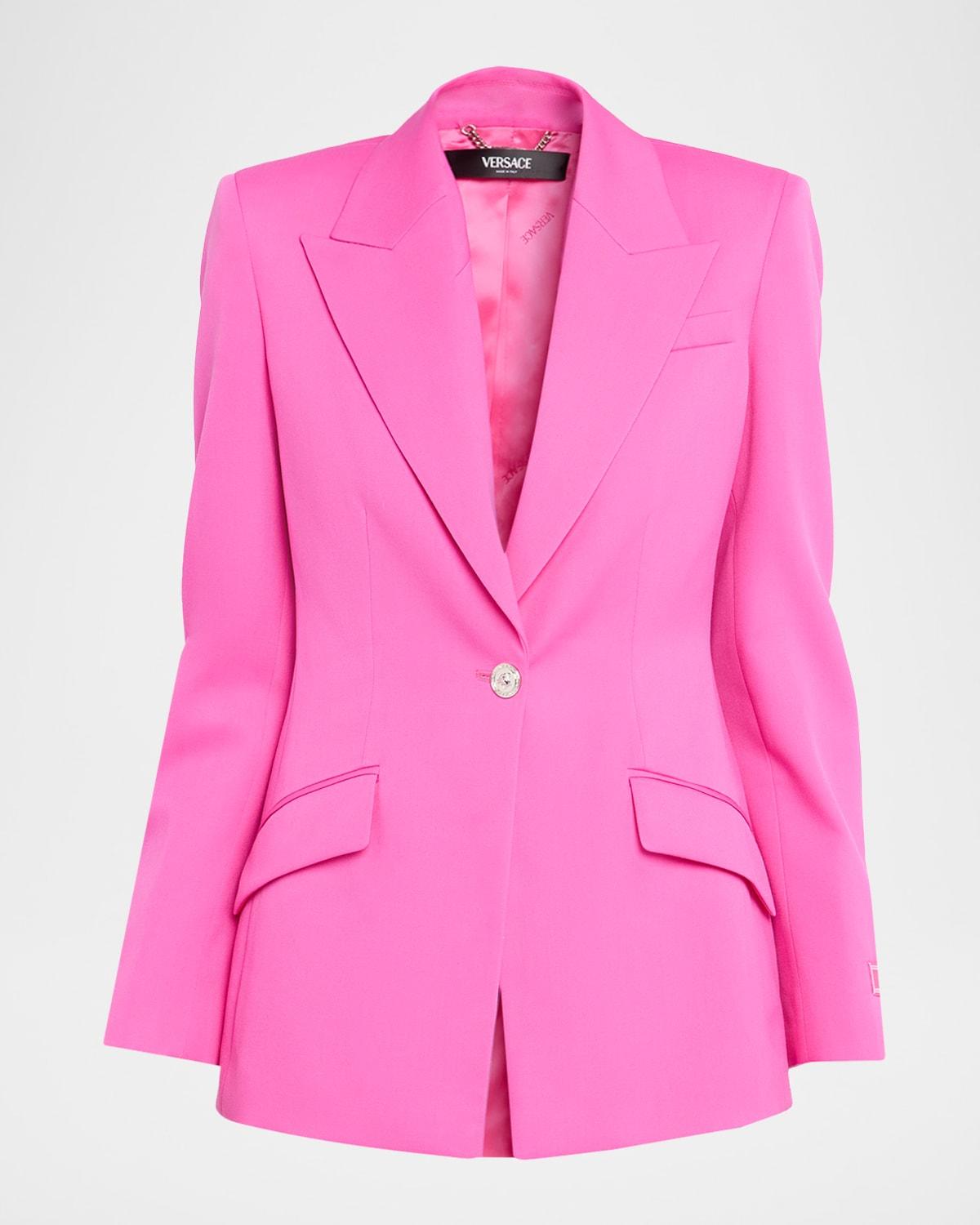 Pink Versace Jackets for Women | Lyst
