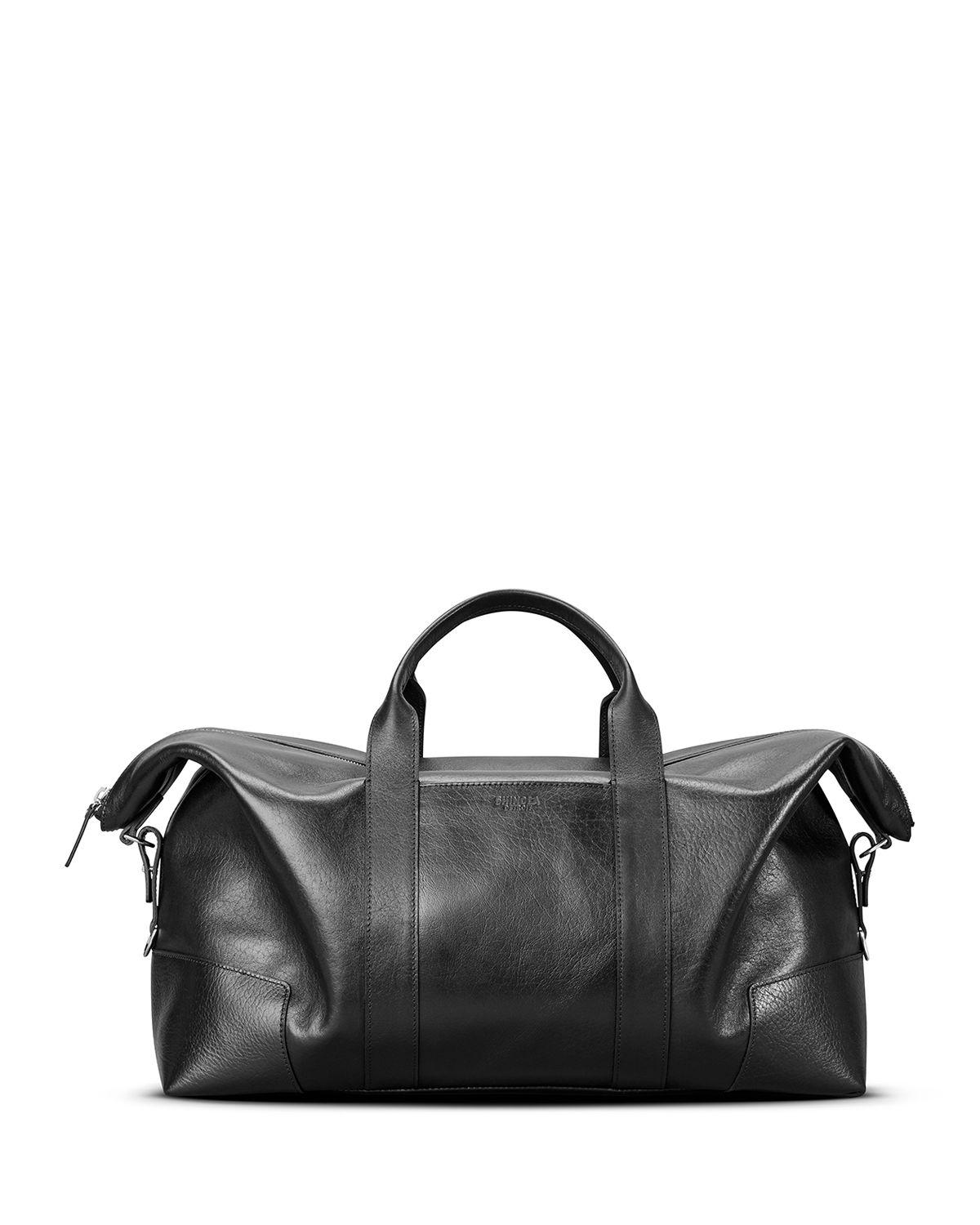 Lyst - Shinola Large Leather Carryall Duffle Bag in Black for Men