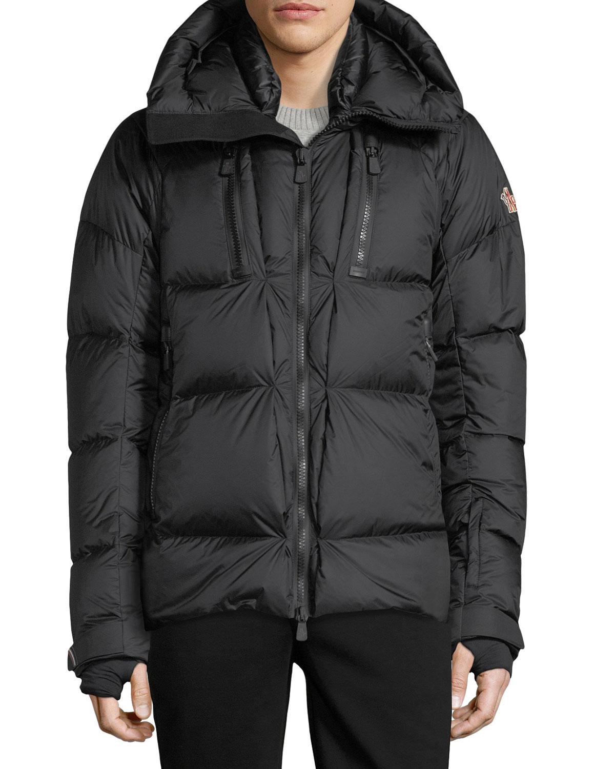 Moncler Cotton Grenoble Collection Valloire Down Jacket in Black for ...