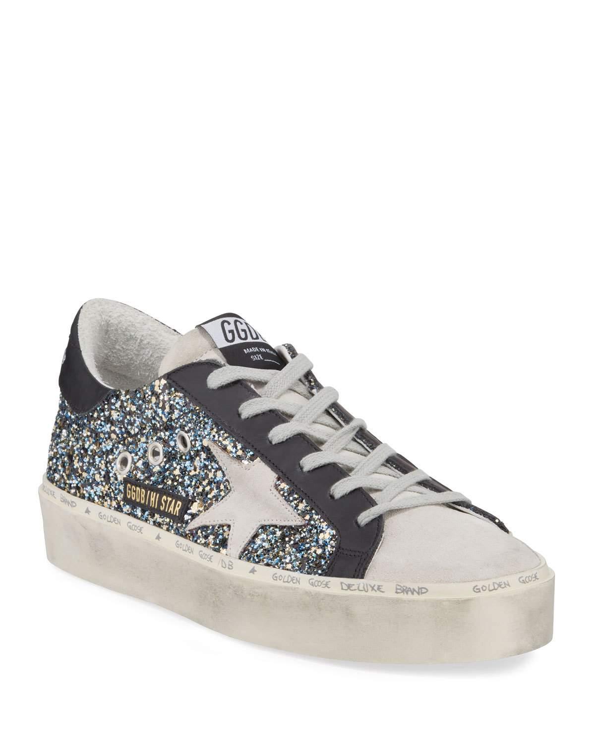 platform high top golden goose