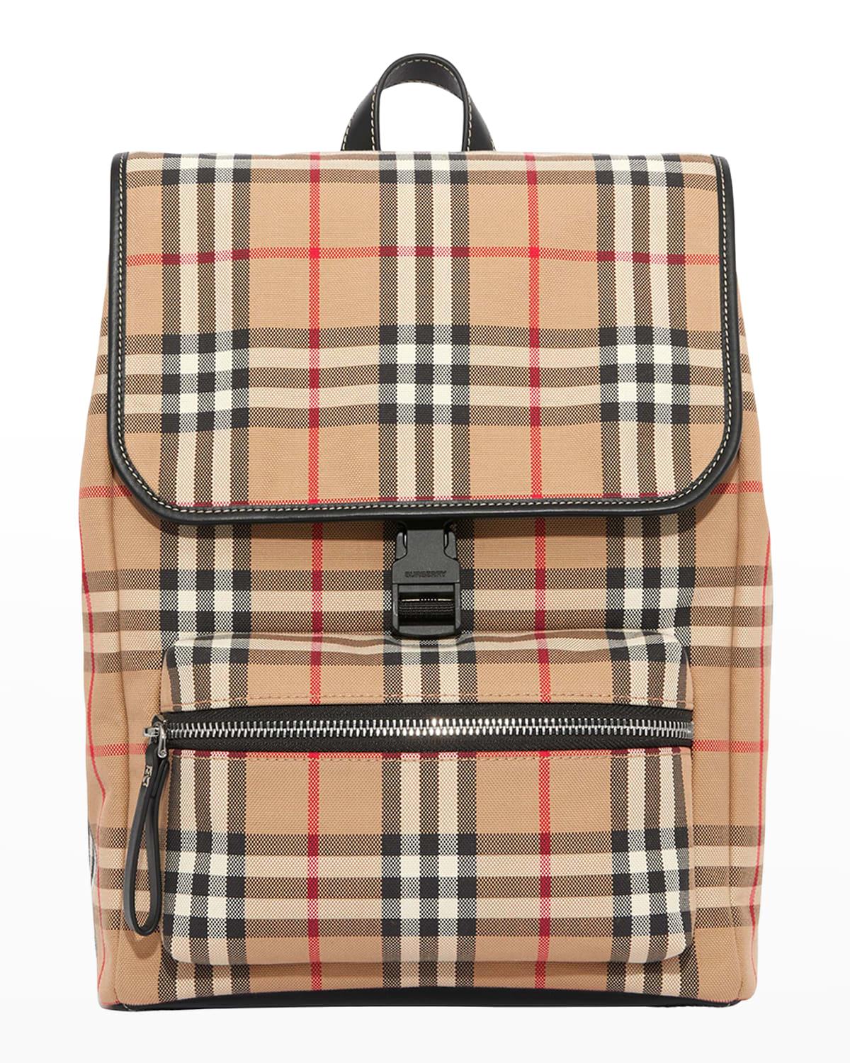 Burberry Kid's Dewey Vintage Check Backpack Lyst