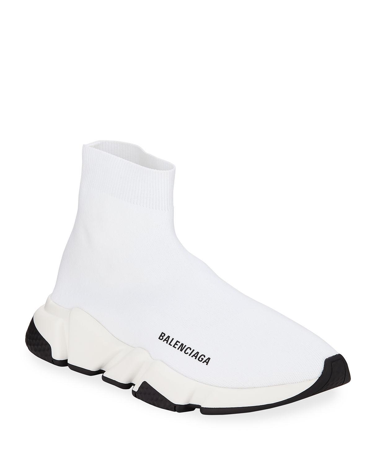 Balenciaga Speed Trainers in White 
